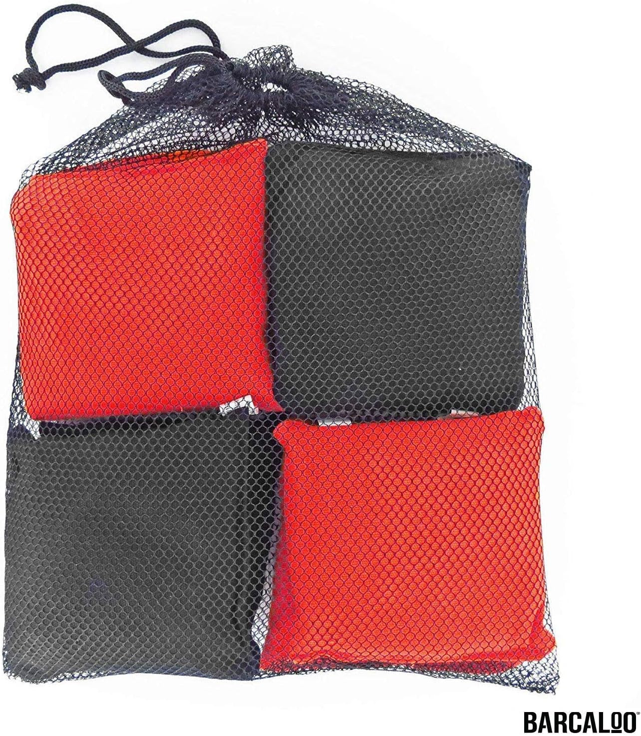 Weather Resistant Regulation Size & Weight Cornhole Bean Bags Set of 8 - Duck Cloth - Great for Corn Hole, Bean Bag Toss Game and More - Includes Cornhole Bag Carrying Case