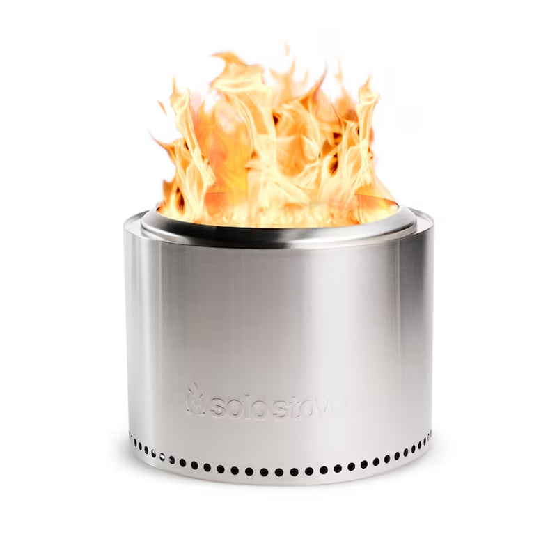 15-In W Stainless Steel Wood-Burning Fire Pit